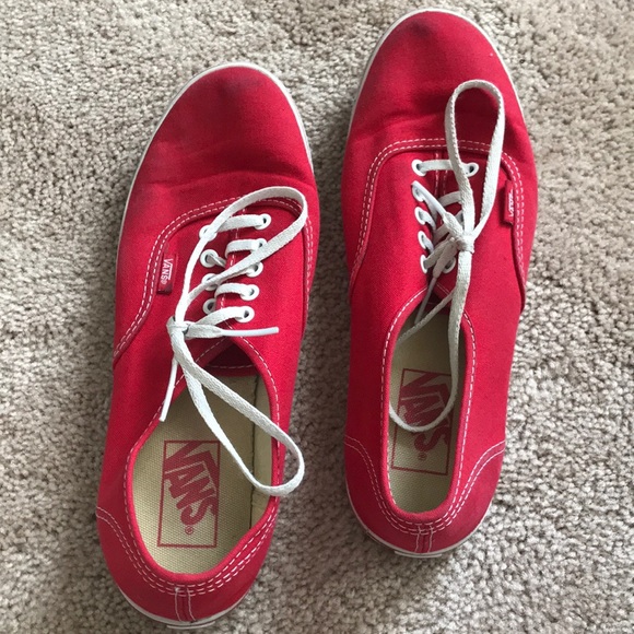Vans Shoes - Red classic Vans